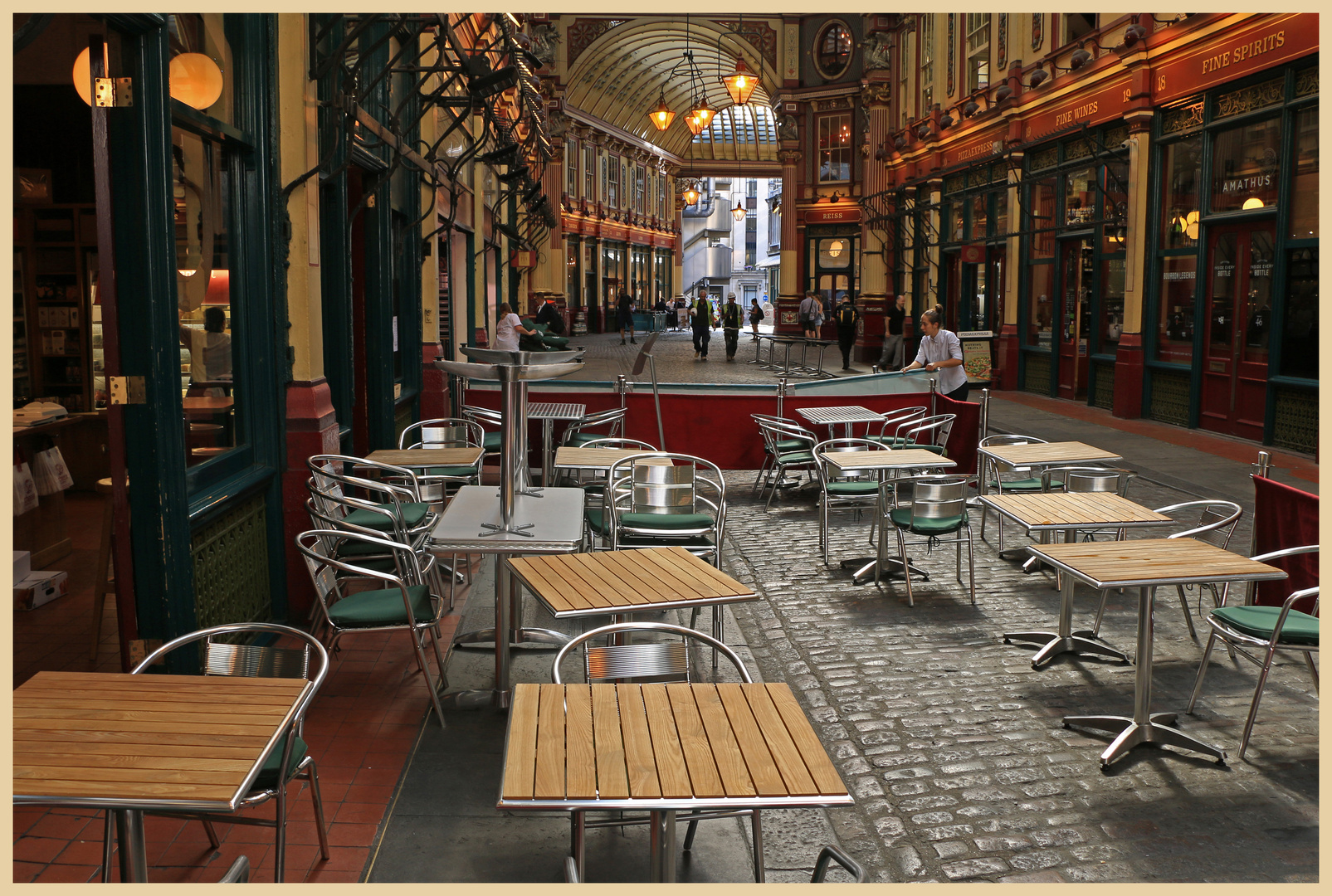 Leadenhall market early morning