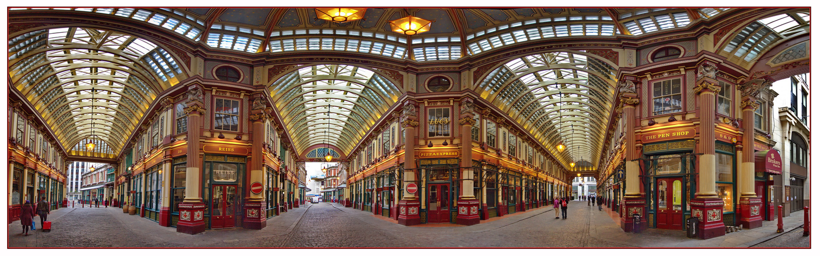 Leadenhall Market - Panorama