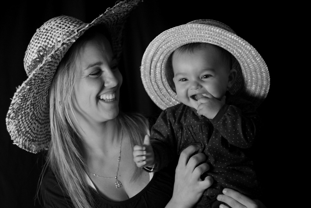 Léana et sa maman