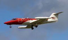 Learjet über Jagel