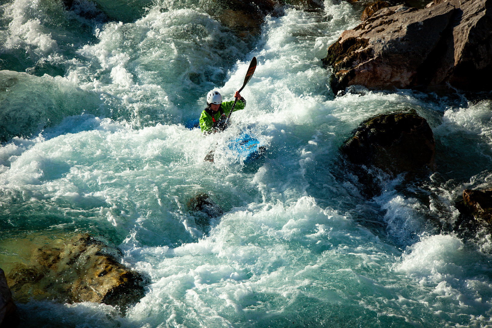 Learn to kayak because zombies can’t swim