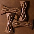 Leather Block - Bowknot
