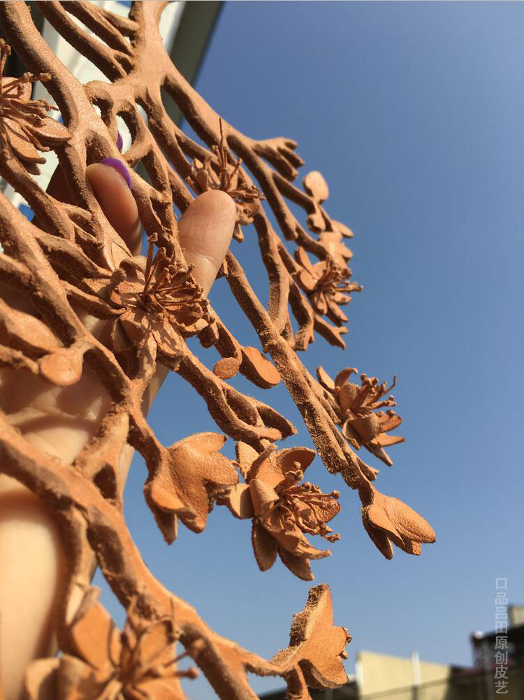 Leather carving cratfs—flower