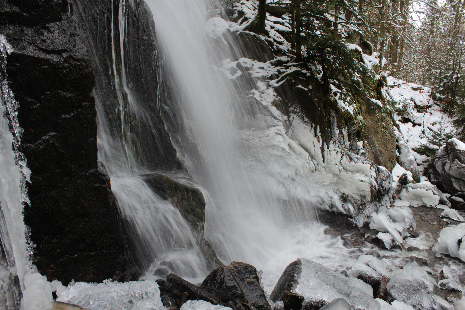 l'eau et la glace