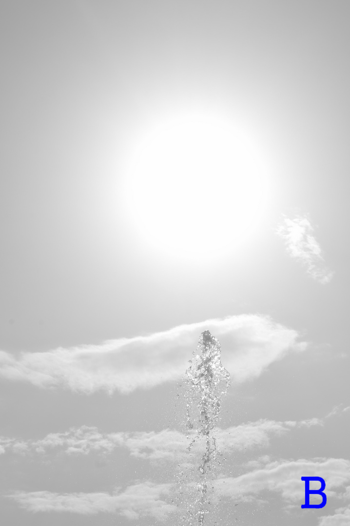 l'eau et le soleil