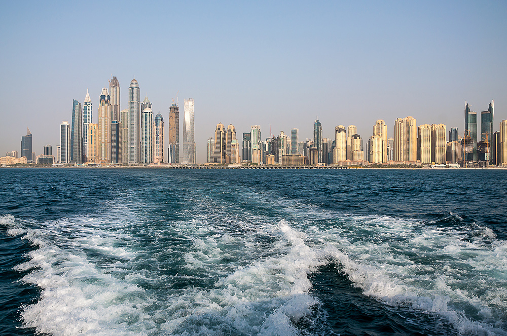 Leaving Dubai Marina