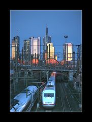 leaving Frankfurt Main Station