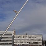 Leaving Kassel; Blick vom Hauptbahnhof zur Stadt