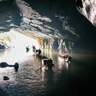 Leaving Phong Nha Cave