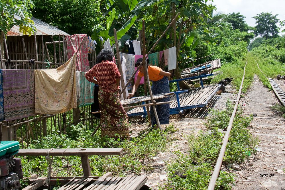 Leben am Bamboo Train