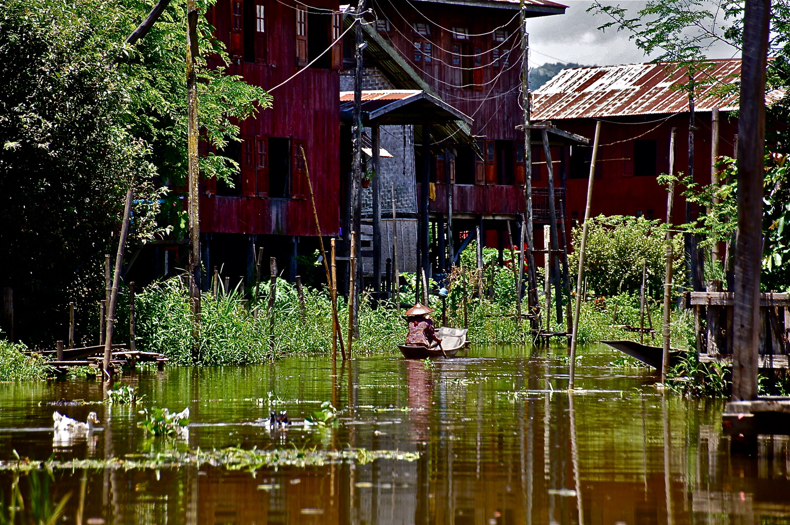 leben am inle see, burma 2011