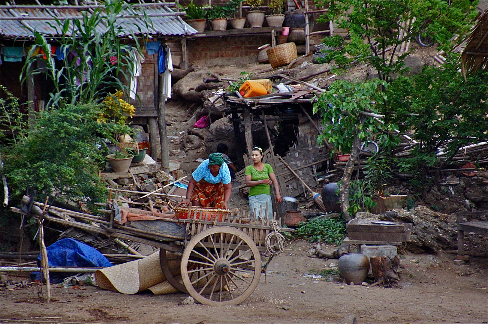 leben am irrawaddy, burma 2011