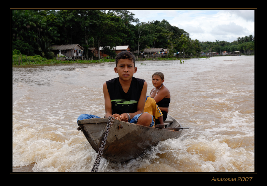 Leben auf dem Amazonas