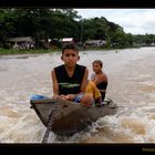 Leben auf dem Amazonas