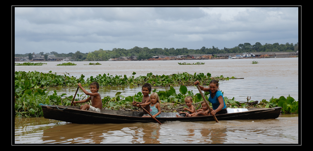 Leben auf dem Amazonas