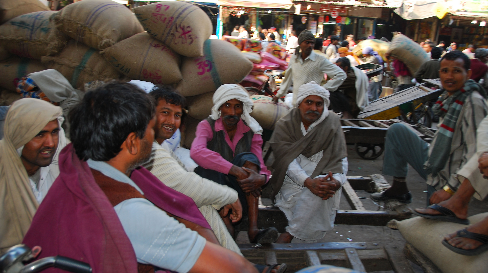 Leben auf dem Markt, Kalkutta