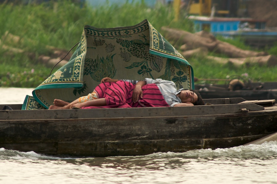 Leben auf dem Mekong (1)
