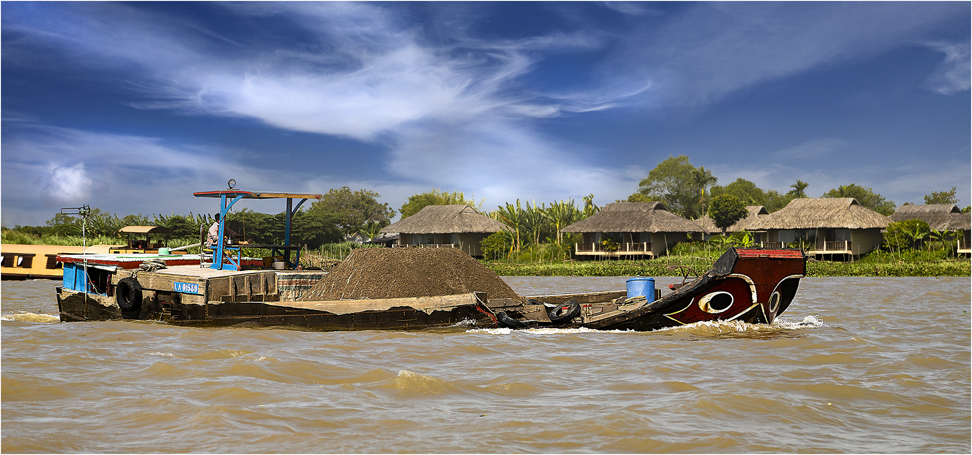 ... Leben auf dem Mekong 4 ...