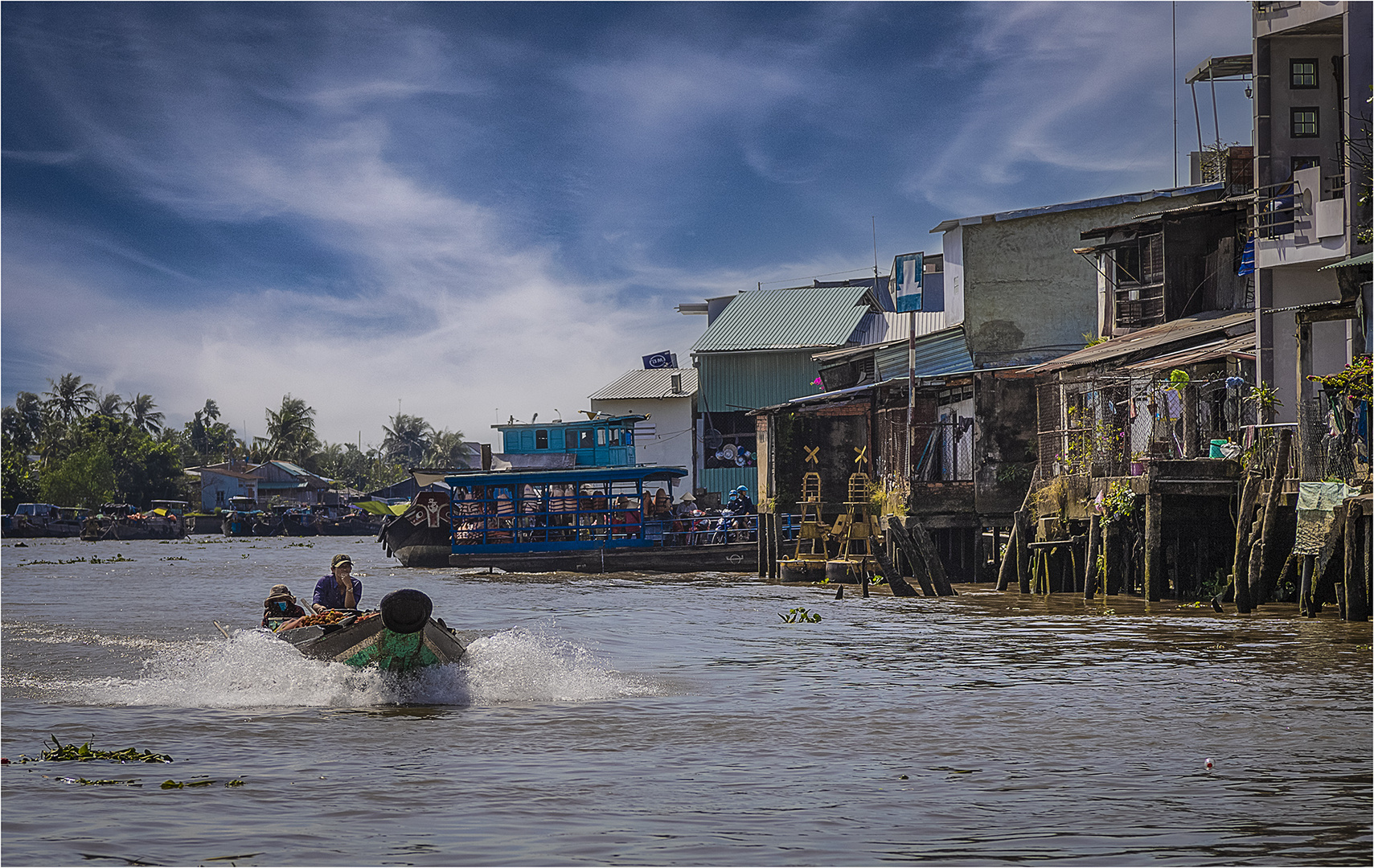 ... Leben auf dem Mekong 5 ...