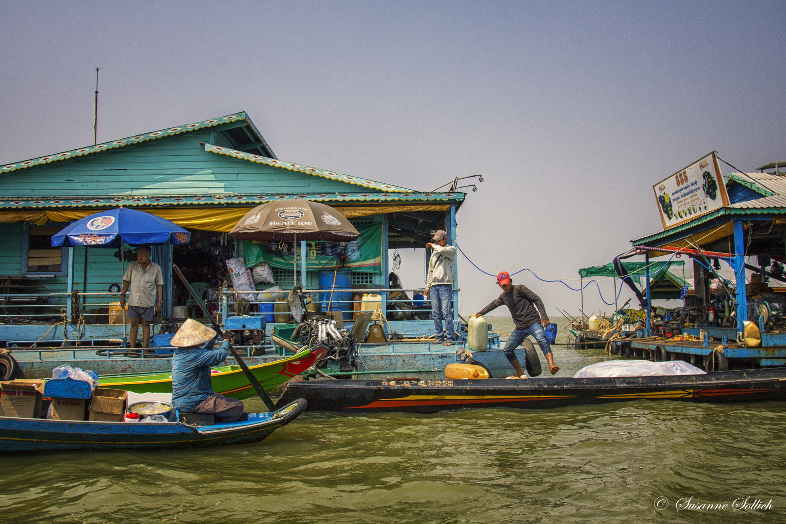 Leben auf dem Tonle Sap