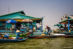 Leben auf dem Tonle Sap