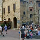 Leben auf der Piazza della Cisterna...(Kreuzblick-3D+Anaglyphen-Link+MPO-Link)