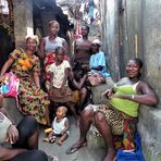 Leben auf der Wharf in Freetown/ Sierra Leone