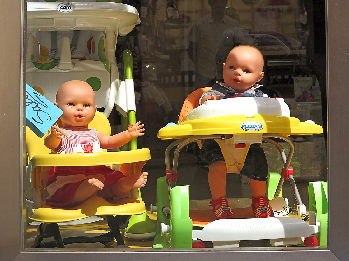 Leben im Schaufenster / Vita in vetrina (2)