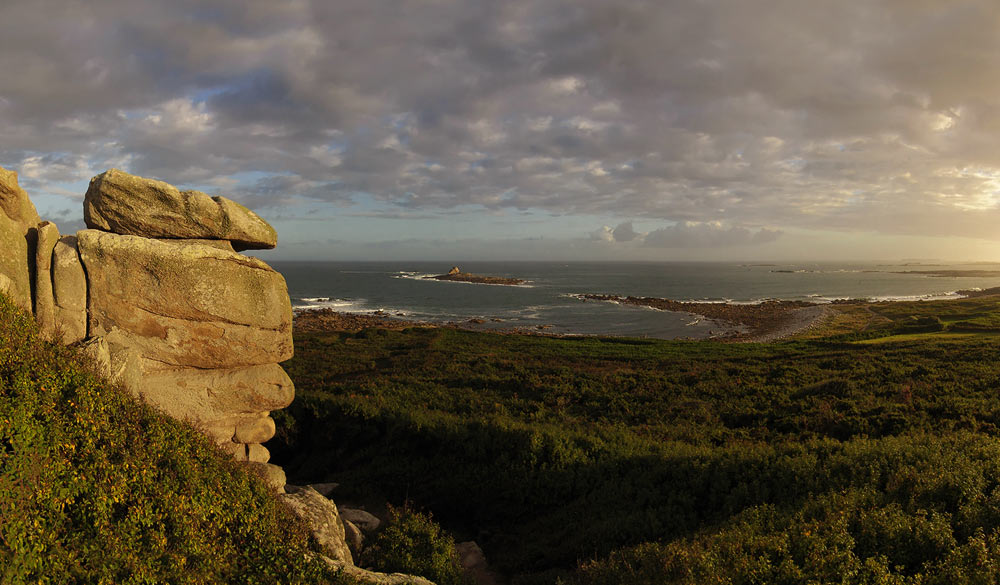 Leben im Stein - Ile Grande an der Granite Rose - Bretagne