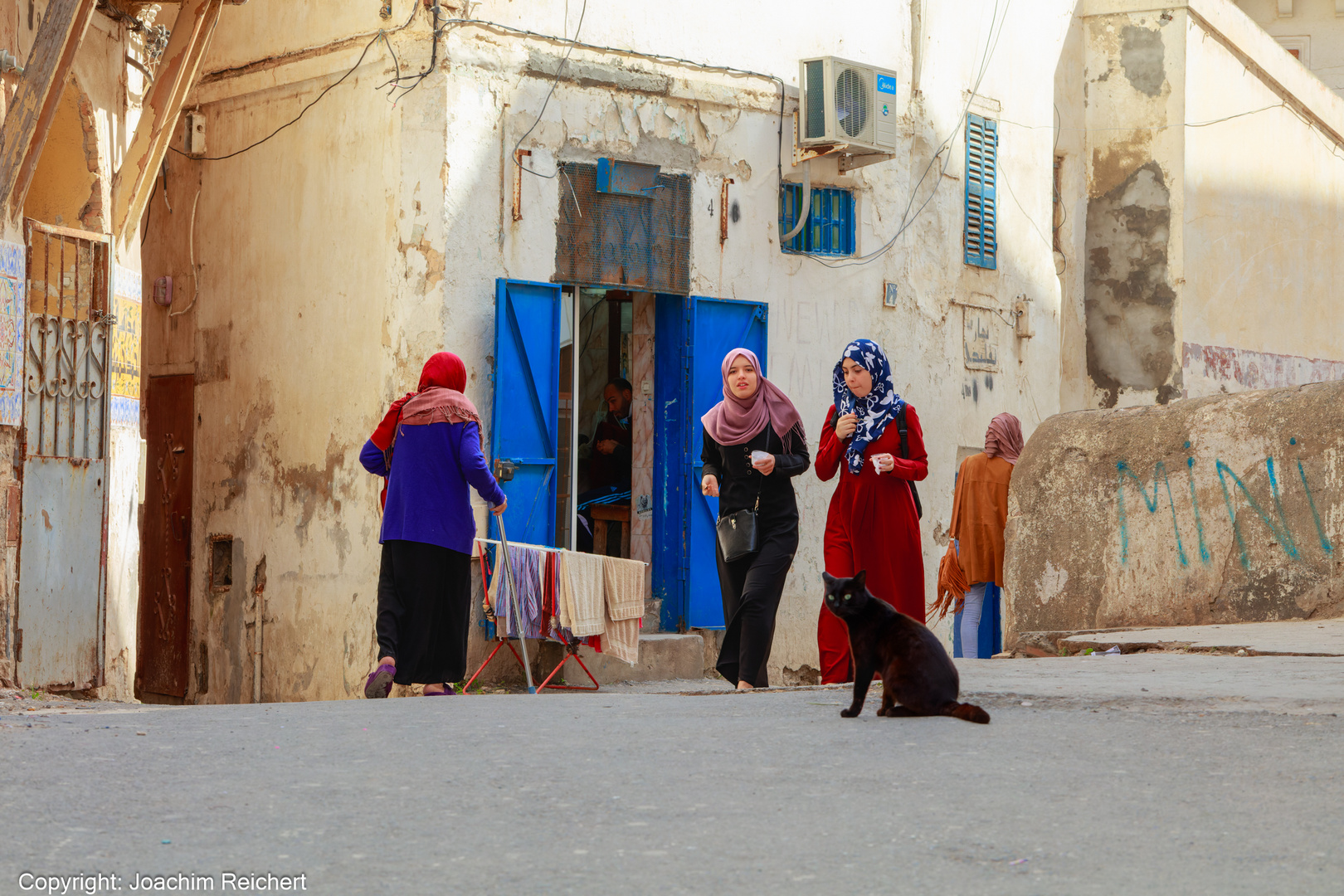 Leben in der Casbah von Algier