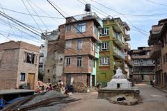 Leben in Kirtipur im Kathmandu-Tal