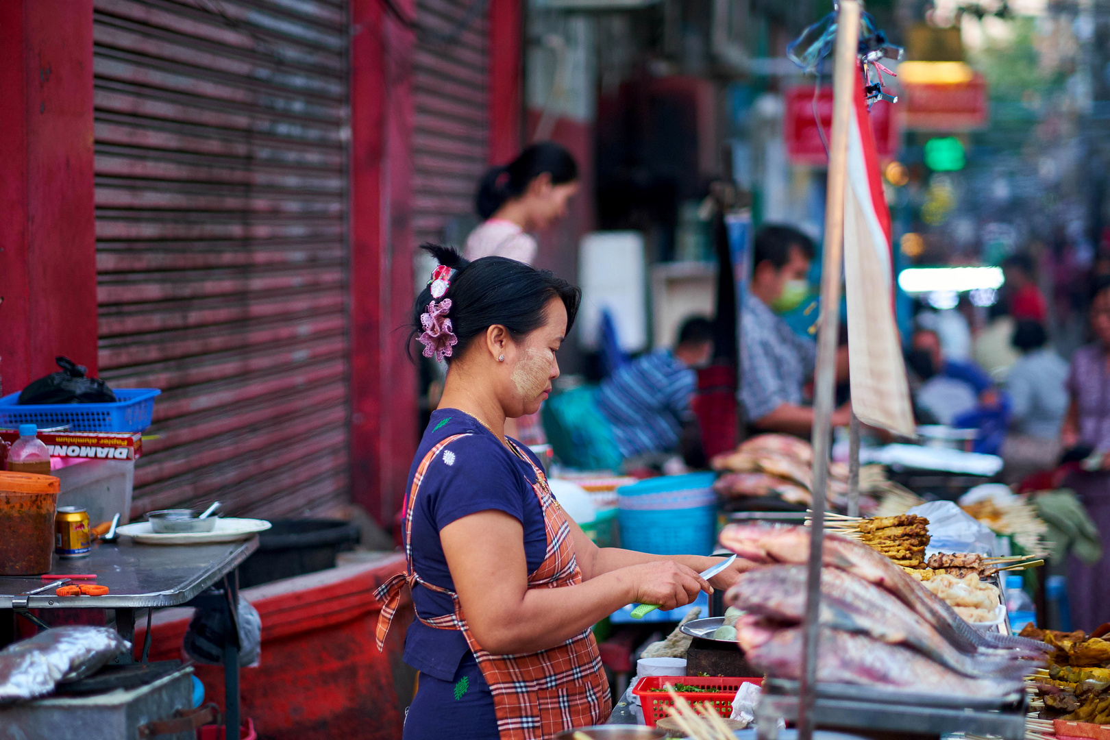 Leben in  Yangon (2)