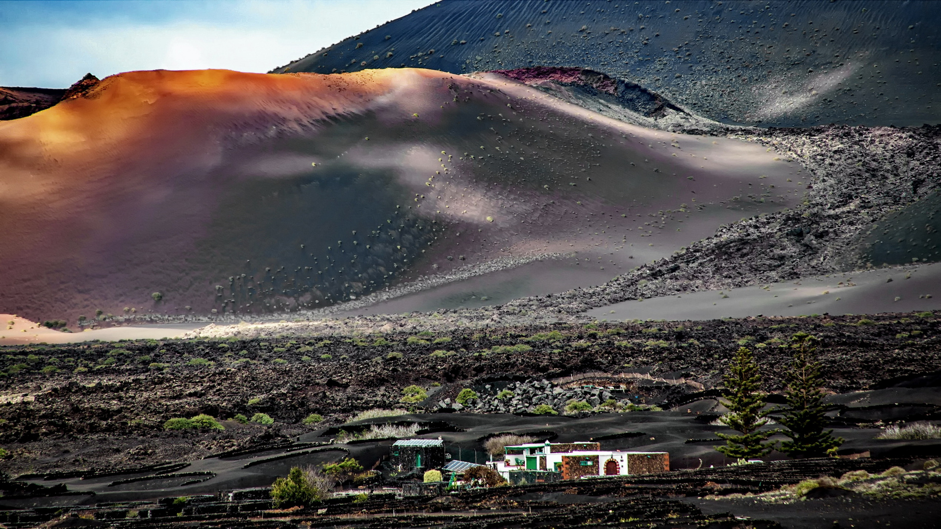 Leben mit der Lava