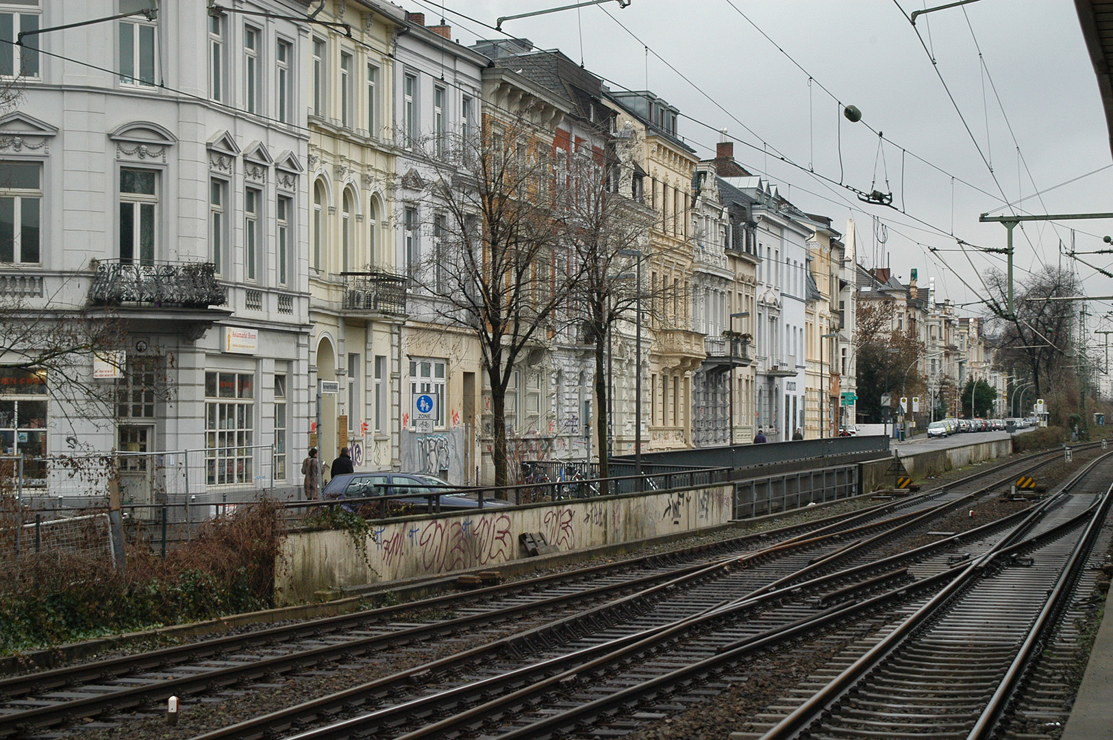 Leben und Wohnen an bzw. mit der Eisenbahn in Bonn