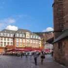 Lebendiger Heidelberger Marktplatz