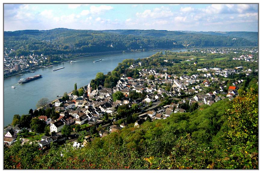 Lebensader ... der Rhein verbindet und trennt