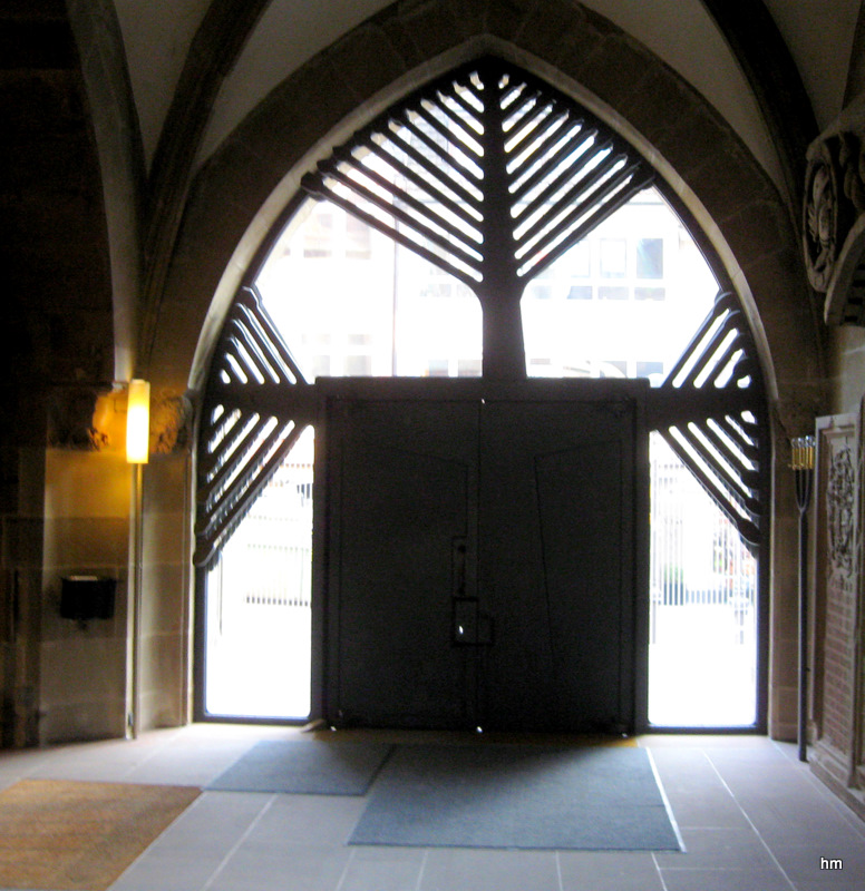 Lebensbaumtor der Kilianskirche Heilbronn (Südliches Portal)