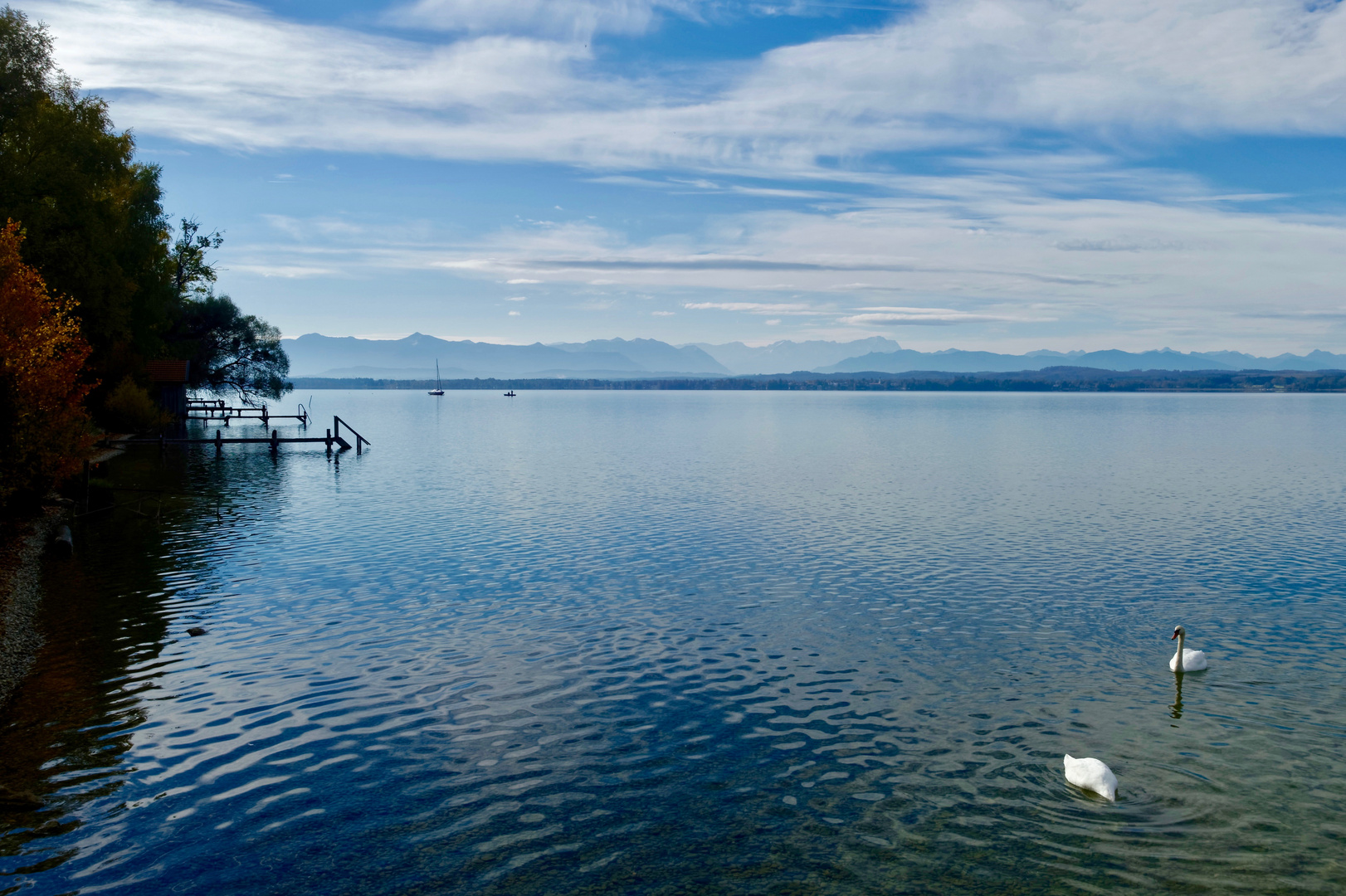 Lebenseinstellungen am See