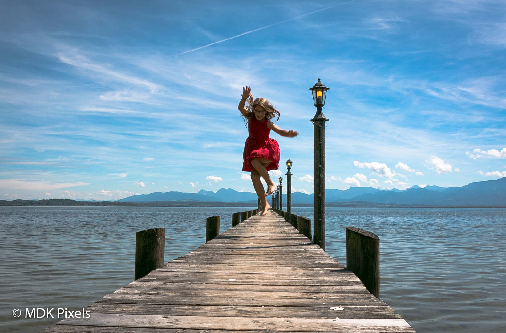 Lebensfreude! Foto & Bild steg, tanz, landschaft Bilder auf