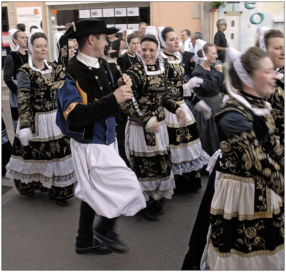 Lebensfreude bei der 'Fête des Pommiers'