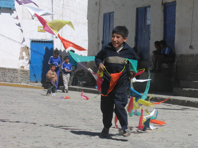 Lebensfreude in Peru 2005