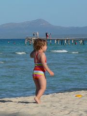 ....Lebensfreude....am Strand von Alcudia....