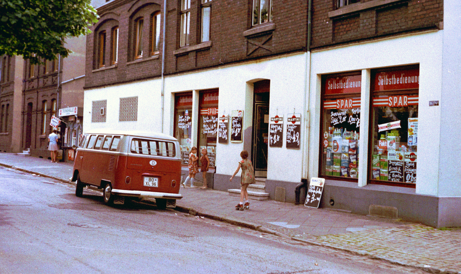 Lebensmittelladen, Bochum-Linden, 1960er Jahre 