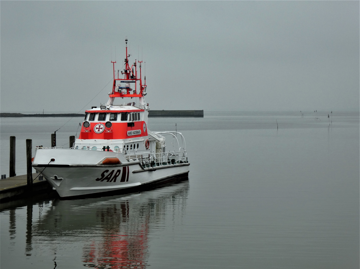 Lebenswichtig: Seenotrettungskreuzer Hans Hackmack. Langeoog 2022