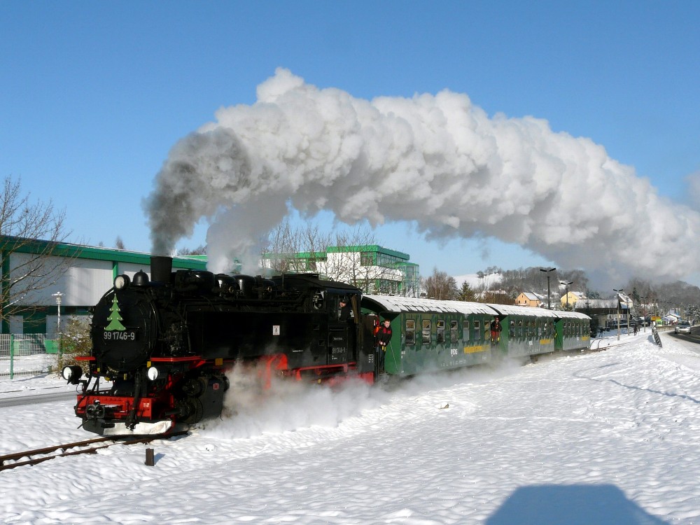 Lebenszeichen von der Weißeritztalbahn