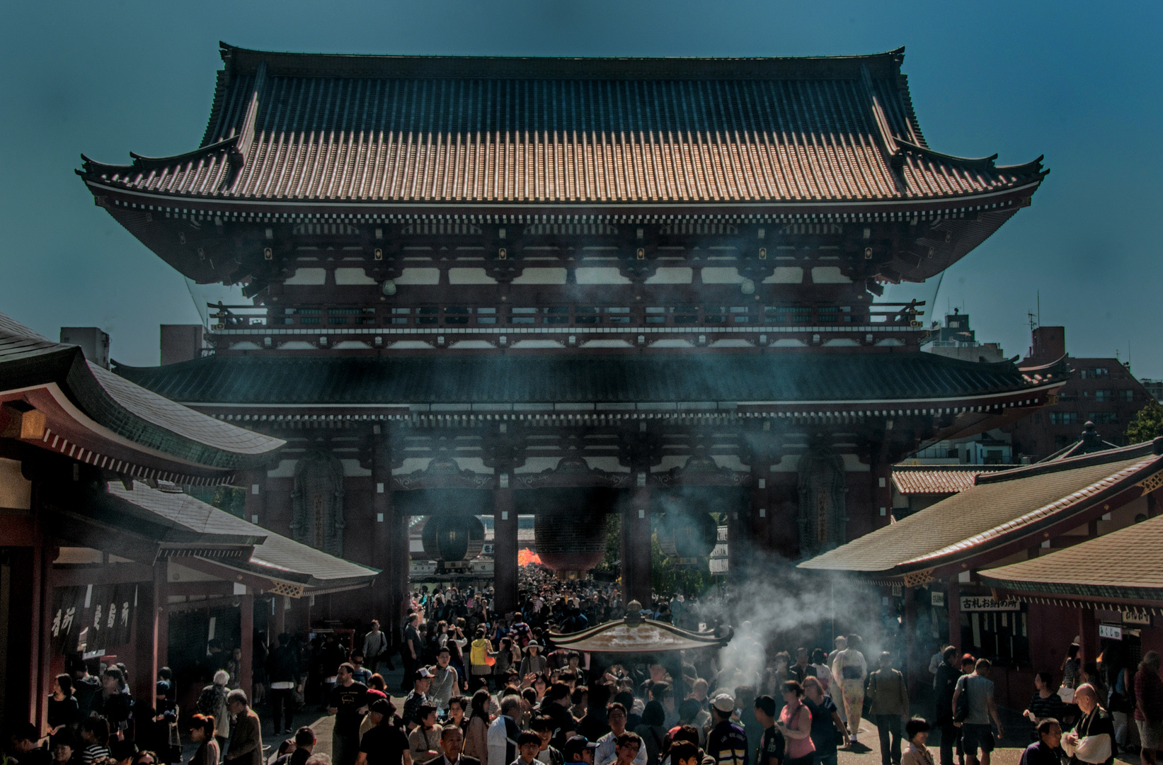 Lebhafter Asakusa Kannon Tempel