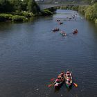 Lebhafter Bootsverkehr auf der Ruhr