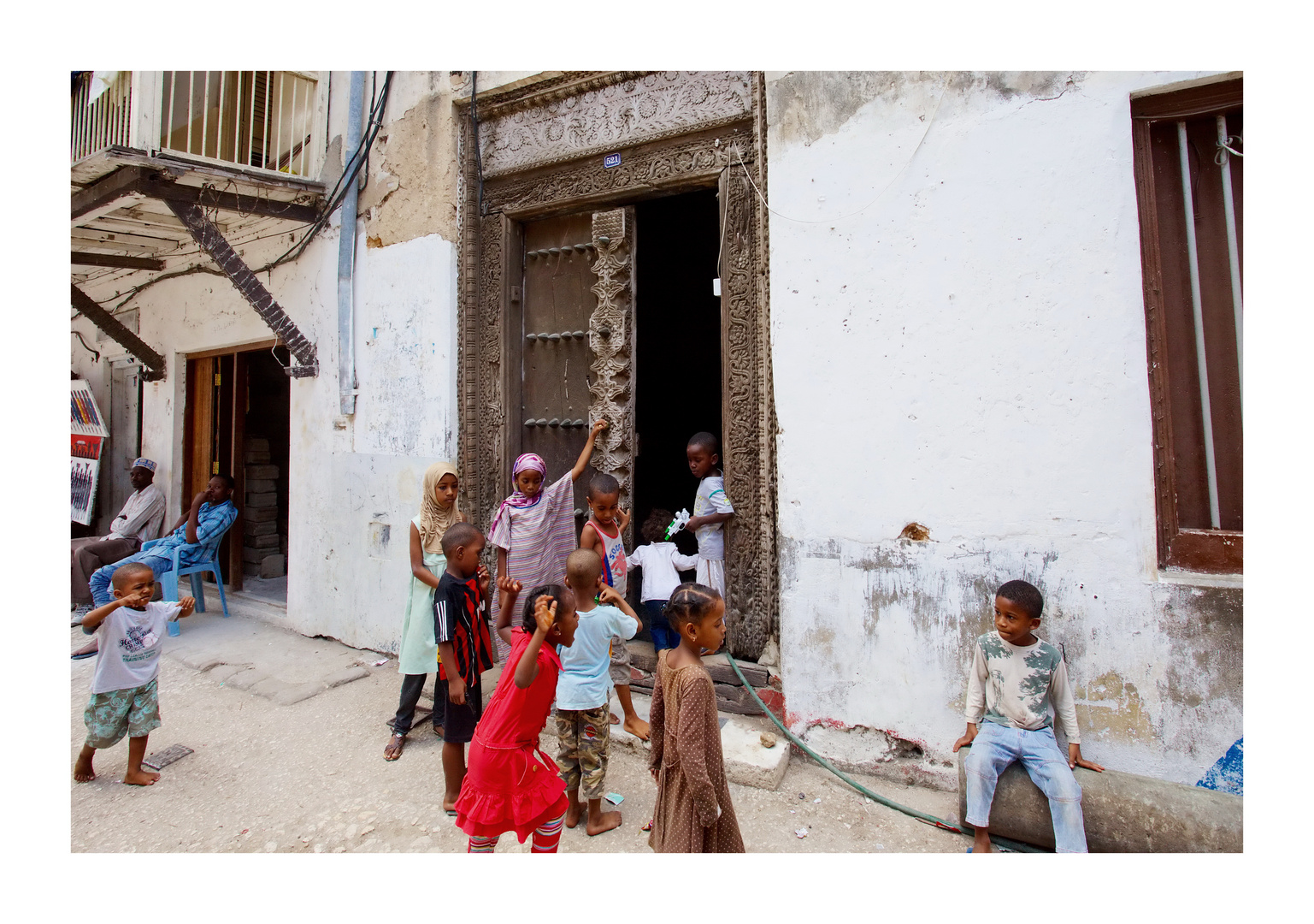 Lebhaftes Treiben in Stone Town