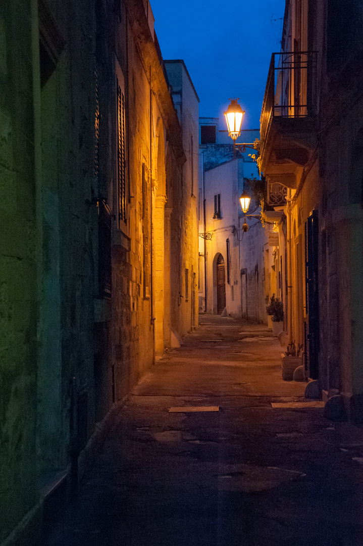 Lecce - wenn die Stadt schlafen geht