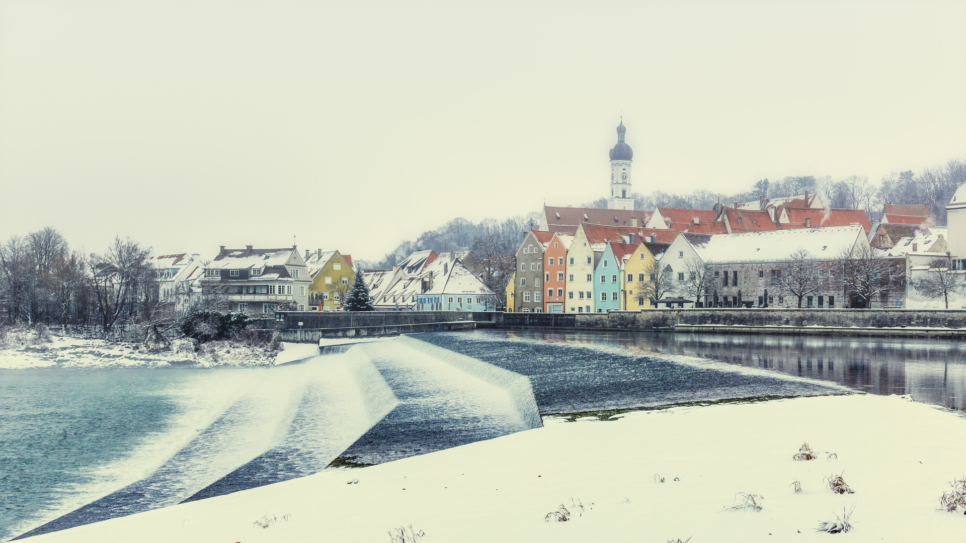 Lechfall in Landsberg